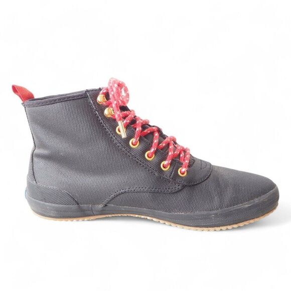 Keds Scout Splash Canvas Waterproof Sneaker Boots WF58419 Black Women's 8.5 - Picture 7 of 12